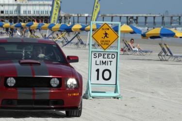 Driving on the Beach