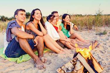 Beach Bonfires